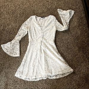 Ambiance white lace dress